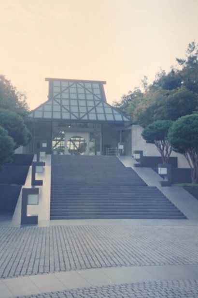 Sundown at The Miho Museum – photo courtesy of Shirley Meerson