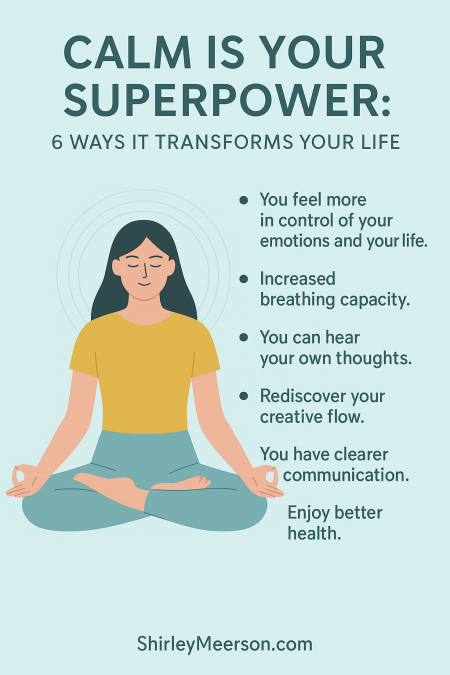 Calm Is Your Superpower: 6 Ways It Transforms Your Life